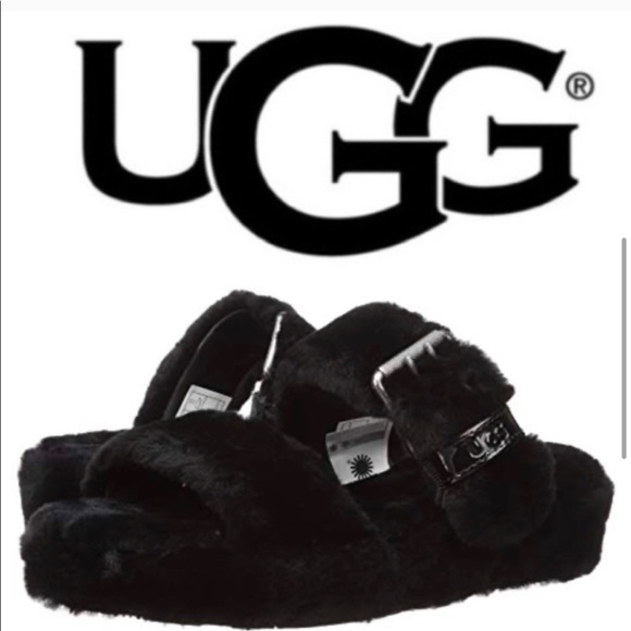 ❌SOLD❌   ugg fuzzy slides - Picture 7 of 16